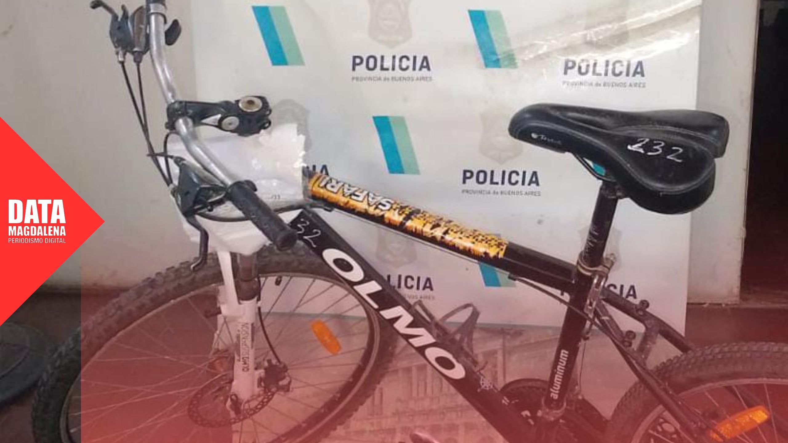 Un posteo y un final feliz: recuperaron una bicicleta robada en Magdalena 