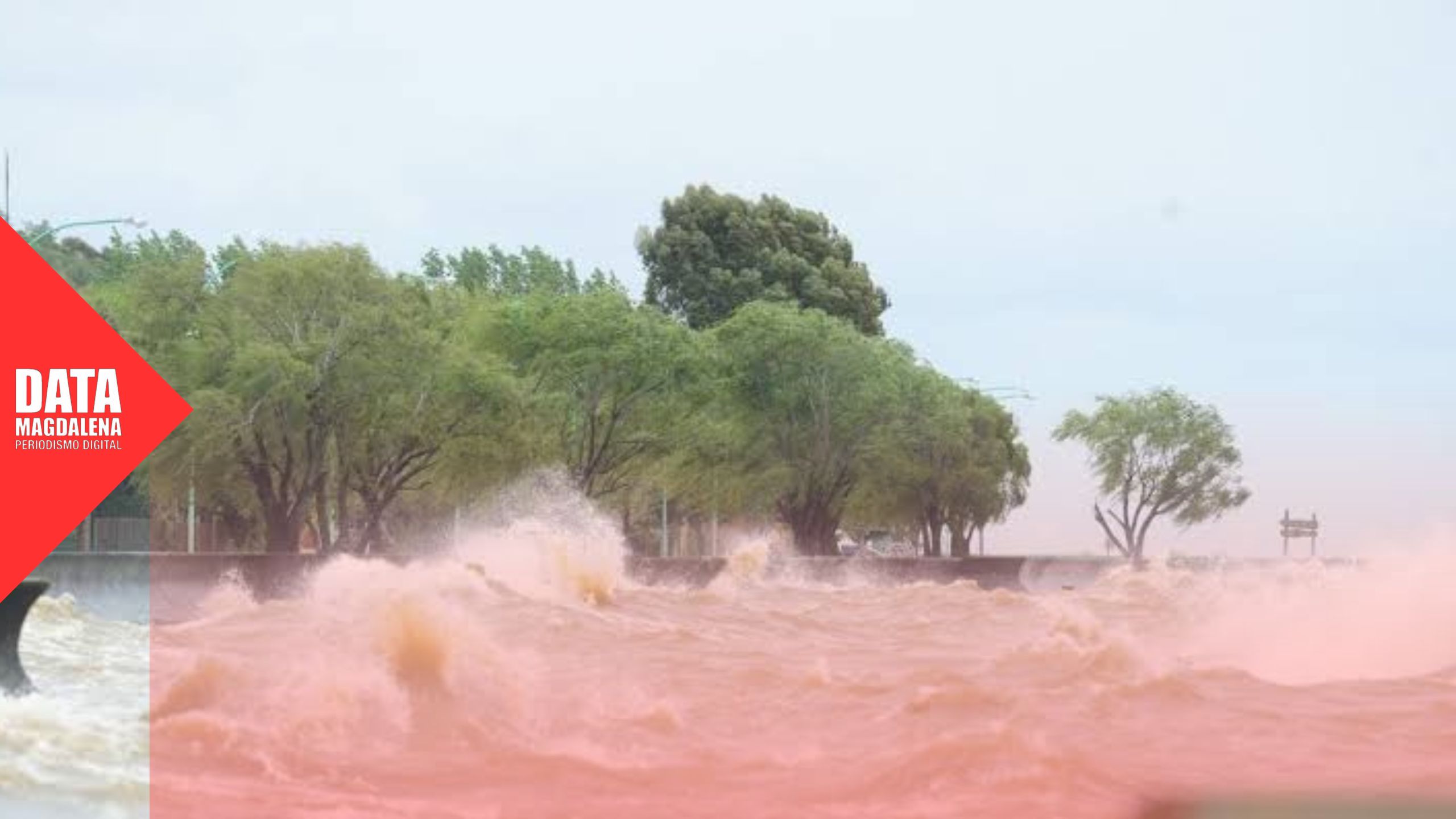 Alerta en Magdalena y la regi&oacute;n por una fuerte crecida del R&iacute;o de la Plata