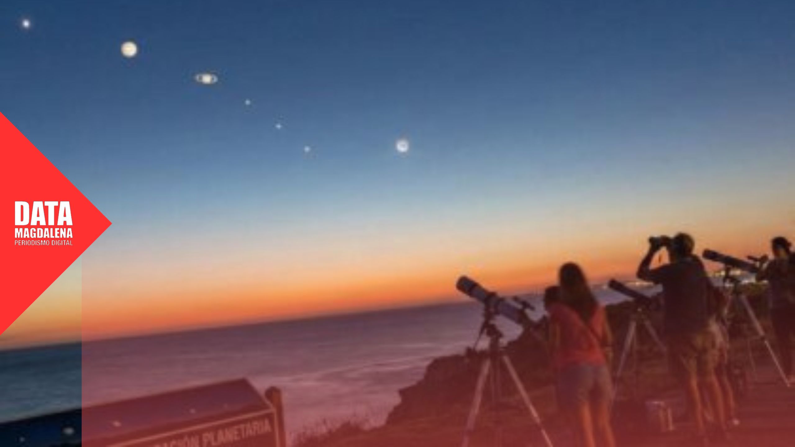 Magdalena podr&aacute; observar un desfile planetario &uacute;nico hasta 2040