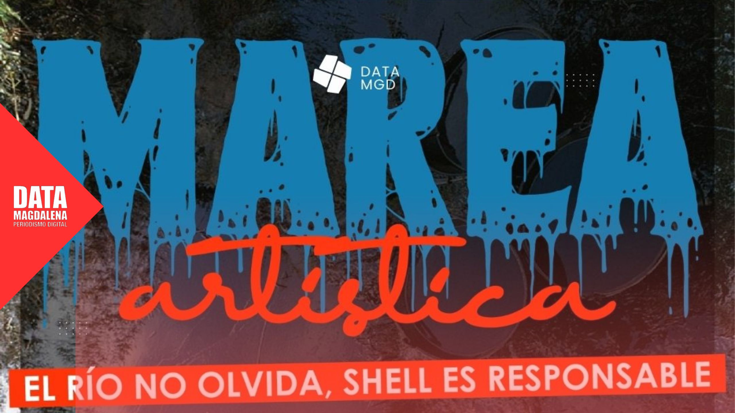 Marea Art&iacute;stica por la causa Magdalena-Shell