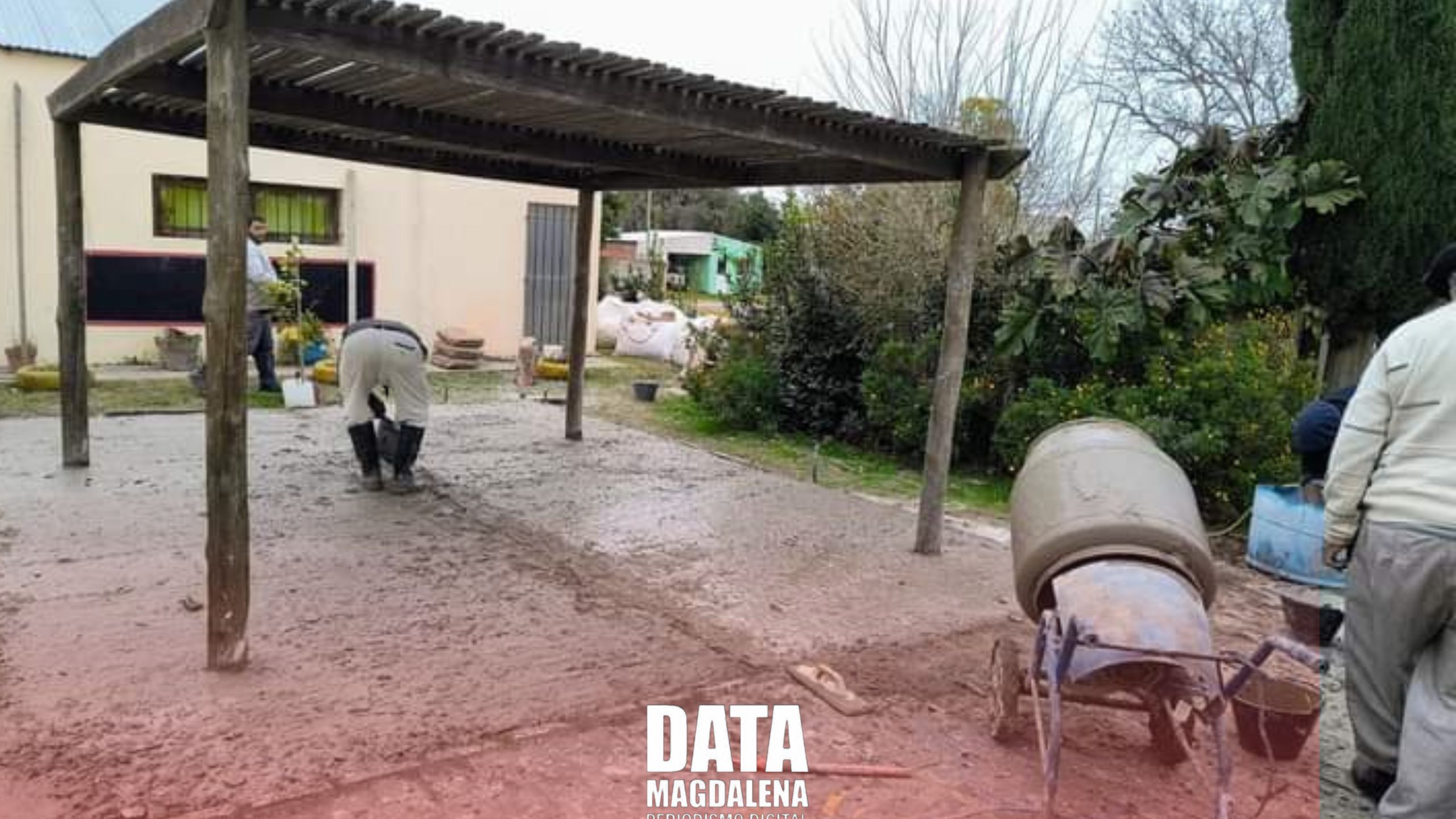  ?Bartolom&eacute; Bavio: proyecto patio del jard&iacute;n N&deg;902 avanza con apoyo comunitario