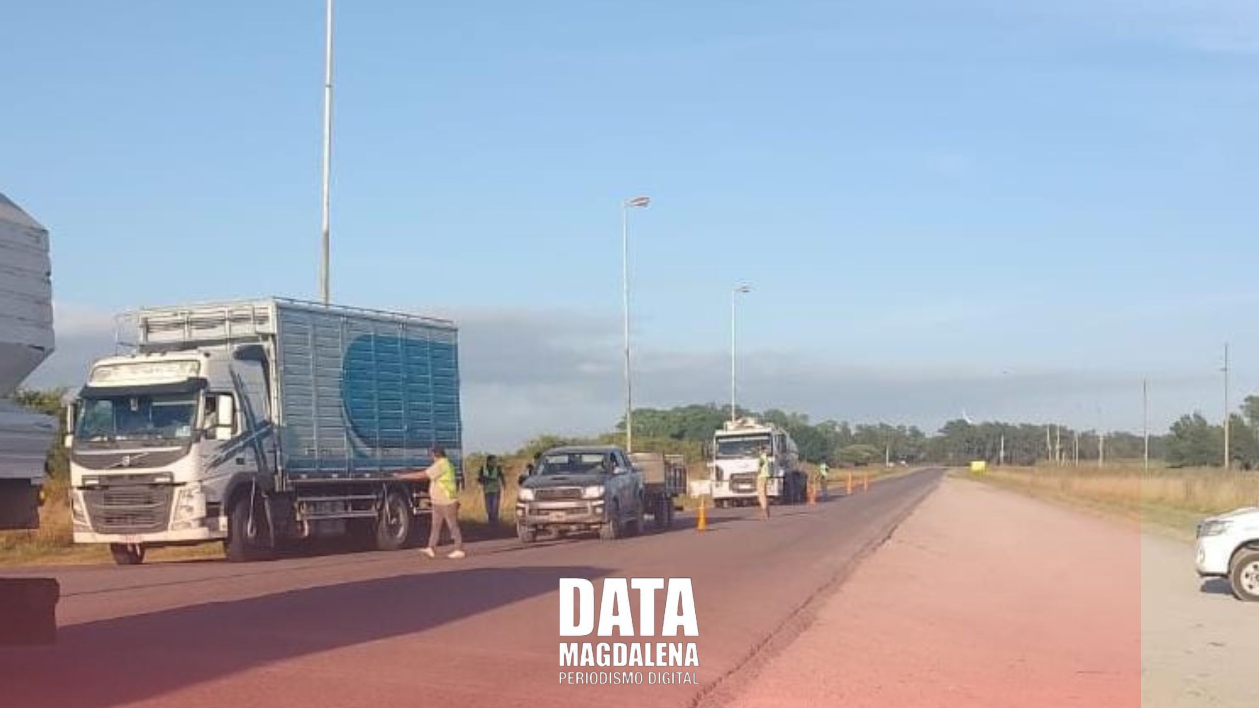 ?Ruta 36 bajo control: verifican documentaci&oacute;n y transporte de alimentos