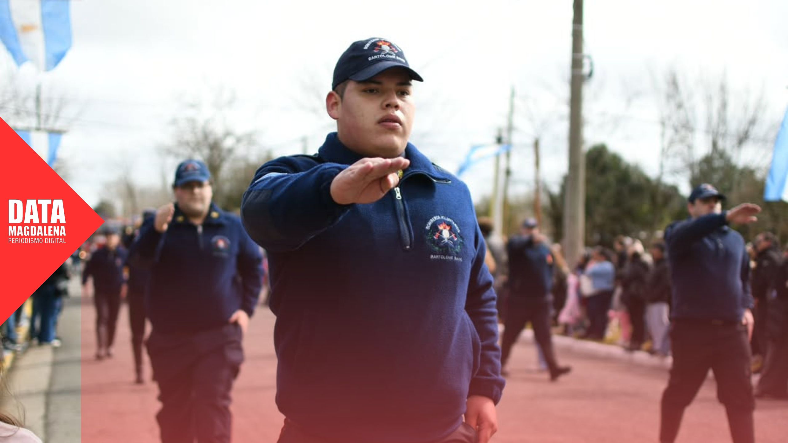 A 32 años de su creación, los Bomberos Voluntarios de Bartolomé Bavio celebran un nuevo aniversario institucional